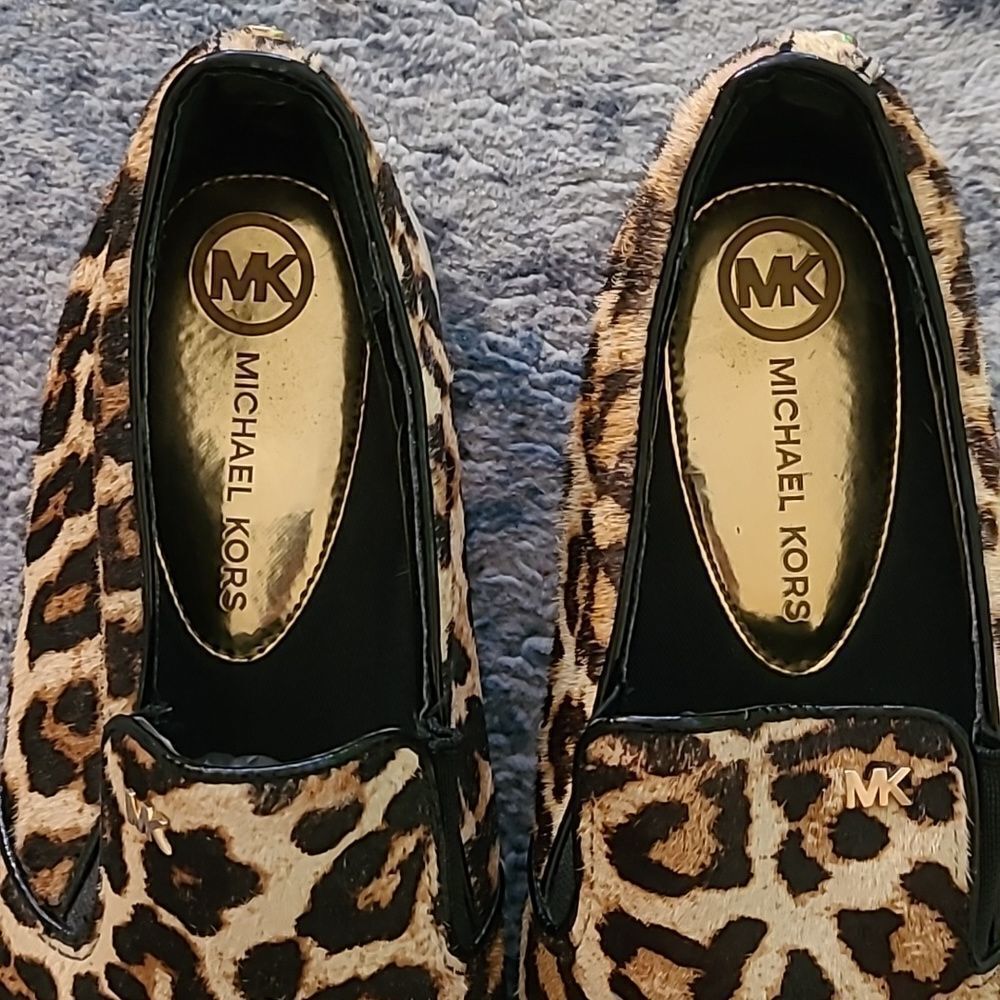 Michael Kors Cheetah/Leopard Trainers - 11 - Picture 2 of 6